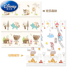 迪士尼(Disney)宝宝爬行垫加厚婴儿客厅折叠儿童垫子爬爬垫防摔拼接家用泡沫地垫 双面款：欢乐森林+动物城市 200*180*1.5cm