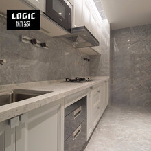 励致 /LOGIC定制橱柜定制组装家用石英石现代整体厨房厨柜灶台柜一体定做 /高光PVC吸塑门板 3600/延米