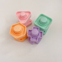 忙碌屋早教0至3岁宝宝儿童自制忙碌板diy配件玩具洞洞板 螺丝配对一个颜色随机有 需要可备注颜色1