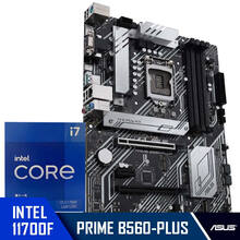 华硕PRIME B560-PLUS主板+英特尔(intel) i7-11700F 酷睿CPU处理器 板U套装 CPU主板套装