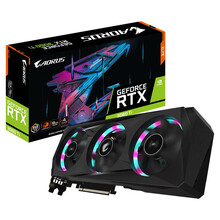 技嘉（GIGABYTE）RTX 2060/3060/3060TI猎鹰魔鹰超级雕游戏台式机显卡 RTX3060TI AORUS ELITE锁 小雕 全新盒装