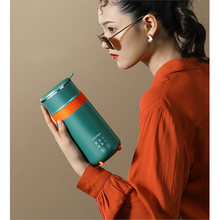 德国海牌迷你豆浆机全自动加热轻音1-2人小容量多功能破壁机免滤烧水杯 绿色