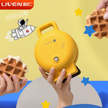 利仁（Liven）电饼铛家用双面加热三明治机蛋糕机早餐机华夫饼机轻食机M-5