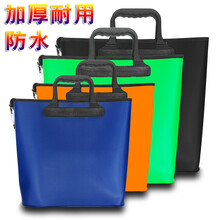沃鼎同款EVA手提袋加厚耐磨多功能渔具包折叠钓鱼包防水鱼护袋 特大号60*55*13cm带拉链