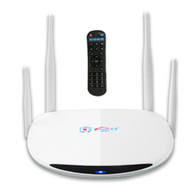 云杏 网络电视机顶盒4K高清播放器通家用无线wifi电视盒子 16+128G数字遥控+会员