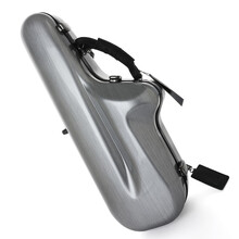 omebaige欧美佰格降B次中音萨克斯包防水箱包乐器盒手提包可双背 中音-银拉丝 一个