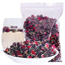 一号村 玫瑰花茶金边玫瑰云南无硫干玫瑰250g散装花蕾泡水喝