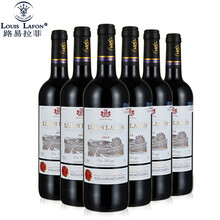 超市	
路易拉菲(Louis Lafon)法国原瓶进口红酒 赤霞珠梅洛干红葡萄酒 13%vol法布朗系列整箱750ML*6
