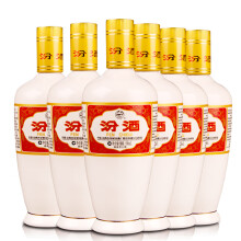 汾酒 出口白瓷 清香型白酒 53度 500ml*6瓶 （非原箱）