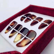 纯手工原料演奏练习摇指古筝指甲凹槽双面成人儿童初学 小号双面弧