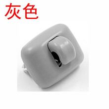适用奥迪Q5 A4L Q3 A3 A6L A5遮阳板卡扣化妆镜遮光板固定支架勾 奥迪Q5灰色(09-16)款1个