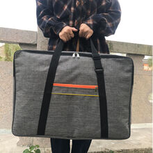 古筝箱盒子快递托运加厚防摔便携式琴盒163标准成人古筝通用海绵 灰色加厚支架包