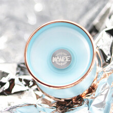 情人节礼物悠悠球aceyo 纯净与纯真竞技花式比赛专用yoyo球溜溜球 纯真天空蓝 玫瑰金 限定礼盒配件