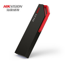 海康威视(HIKVISION) 32GB USB3.0 金属U盘X303刀锋黑色 一体封装防尘防水 电脑车载投标高速优盘系统盘