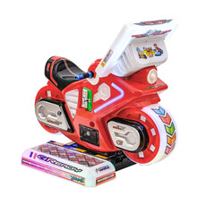 儿童投币游艺机疯狂摩托车赛车游戏厅电玩城赛车机超市商用游戏机 红色