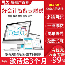 用友畅捷通财务软件 好会计T3普及版云会计记账做账软件在线网络网页版手机版小微企业财务管理现金银行 发票查验600张套餐 旗舰版带拍照识别