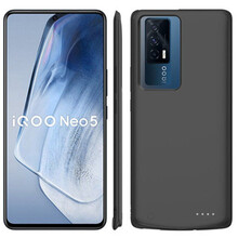 南斯夫 适用vivoiQOO Neo5 活力版背夹电池Z3无线充电宝手机壳移动电源器 iQOONeo5【黑色1W】 10000毫安时