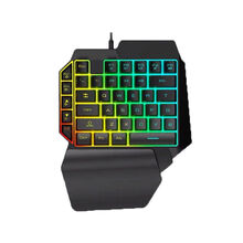 HKXA适用于苹果安卓手机吃鸡神器手游键盘鼠标带压枪连发支持充电cf k11单手键盘(不含王座和鼠标)