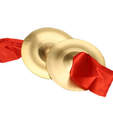 锣.鼓.乐器铜镲成人大镲小镲亮镲腰.鼓镲幼儿园三句半道具儿童玩具钹 15cm亮镲