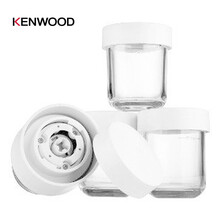 凯伍德（KENWOOD）厨师机KVC30多功能揉面机 厨房家用商用和面机打蛋器搅拌机1000w大功率 研磨器
