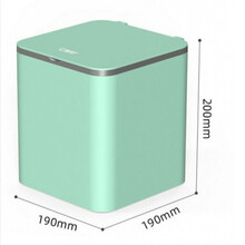 小米有品洗袜子神器小型洗衣机烘干一体超声波迷你内衣裤清洗专用 标配浅绿色
