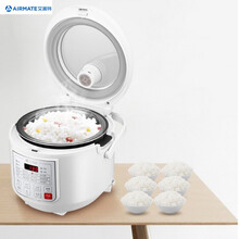 艾美特 十二大智能菜单 子母双胆设计304不锈钢子胆加厚母胆 智能预约 电饭煲CF5008