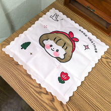 夏季冰垫坐垫可爱学生宿舍夏天冰凉免注水水垫清凉椅垫子 蝴蝶结女孩