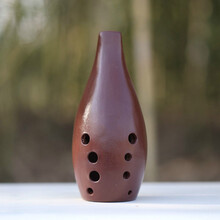 10孔十孔满口埙专业演奏录音款手工小孔满口埙 一吹就响 G调（推荐左起指法）