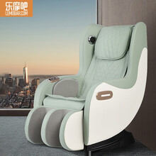 乐摩吧（LEMOBAR）按摩椅家用全身豪华零重力全自动多功能电动按摩沙发椅子4D智能语音太空舱 【北欧风】莫兰迪绿