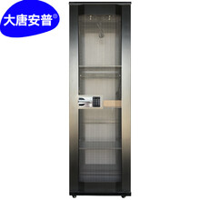 大唐安普 服务器机柜2米高网络机柜42u 1000深标准安防监控机柜UPS弱电交换机箱柜 13%增票 DTO-6642【600*600*42U密码锁款】