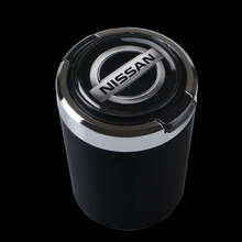 BIEPU东风日产轩逸车内烟灰缸适用于21新款日产逍客轩逸天籁奇骏骐达汽车载烟灰缸改装内饰用品 磨砂黑