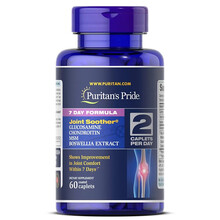 氨糖软骨素片维骨力成人中老年人关节宝缓解关节疼痛腰腿疼修复软骨氨基葡萄糖关节灵保健品美国进口普丽普莱 氨糖软骨素+MSM(7日速效) 60粒