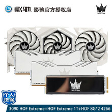 影驰（Galaxy）GeForce RTX3090大将金属大师GAMER24GN卡/电竞专业游戏显卡 3090HOF+HOF固态+HOF内存
