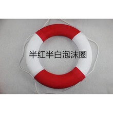 迪士尼旗舰同款成人儿童实心泡沫救生圈 地中海泡沫救生圈外景挂件装饰泡沫圈救 成人半红半白泡沫圈