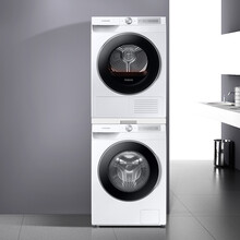 【品质保证】Samsung/三星WW10T604DLH/SC+DV90T6420LH/SC洗烘套装 白色