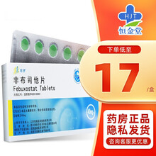 瑞扬 非布司他片 40mg*10片/盒 10盒装