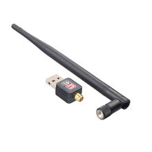 无线网卡免驱  Linux免驱USB无线网卡|深度系统ubuntu|centos|cd 升级版支持cdlinux kali监听 5db可拆