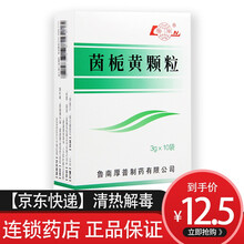 鲁南 茵栀黄颗粒 3g*10袋 1盒