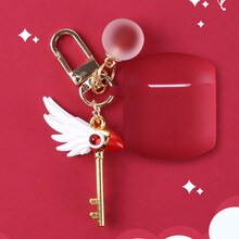 影元素 漫步者lollipops保护套漫步者耳机保护套lollipods plus蓝牙保护壳可爱卡通 漫步者lolipops/Plus-酒红小樱