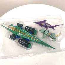 大号礼盒装鳄鱼狼鲨鱼百兽战队变形合体玩具正义猎手总动员男孩