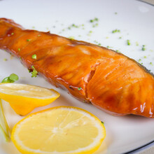 健康轻食 禧美 挪威照烧三文鱼100g/袋 1片 解冻加热即食调味 日料推荐 便当食材 生鲜 海鲜水产