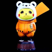 海贼王贝波熊皮卡丘手办盲盒周边模型公仔玩偶摆件超大生日礼物 皮卡熊17cm 祖国版