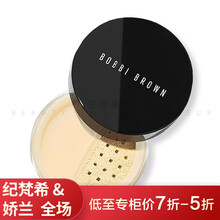 七夕礼物BOBBI BROWN芭比波朗羽柔蜜粉饼定妆控油不拔干哑光妆效 散粉1#