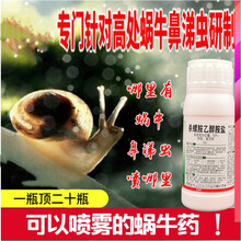 50%杀螺胺乙醇胺盐福寿螺杀灭虫剂药蜗牛鼻涕虫钉螺菜地家庭通用