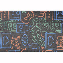 火线竞技 鼠标游戏手柄机械键盘防滑贴 DIY 按键防汗贴吸水贴吸汗贴 左右裁剪 梵彩 彩色 雷蛇卓威 【彩绘FMB7】DIY自由裁剪7*11cm【两片装