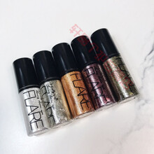 ins独角兽液体眼影套装钻石闪耀眼线液亮片液体高光闪亮卧蚕眼影泪眼妆舞台演出妆泪滴妆超闪亮晶晶闪粉眼 五支套装【5色各1支】