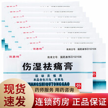 百思特 伤湿祛痛膏 5cm*6.5cm*4贴/袋 10袋