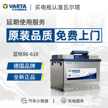 【瓦尔塔旗舰店】瓦尔塔(VARTA) 蓝标免维护汽车电瓶蓄电池官方电子质保 上门安装 以旧换新 86-610凯越指南者江淮和悦