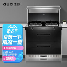 佳歌（GUG）D1集成灶一体灶 家用侧吸式油烟机燃气灶烟灶套装  天然气