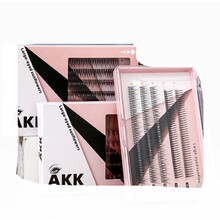 AKK假睫毛仙女自然仿真单簇胶水自粘超软浓密无刺激一次性混合装